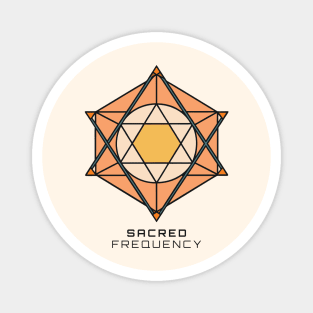 Sacred frequency of energy and harmony Magnet